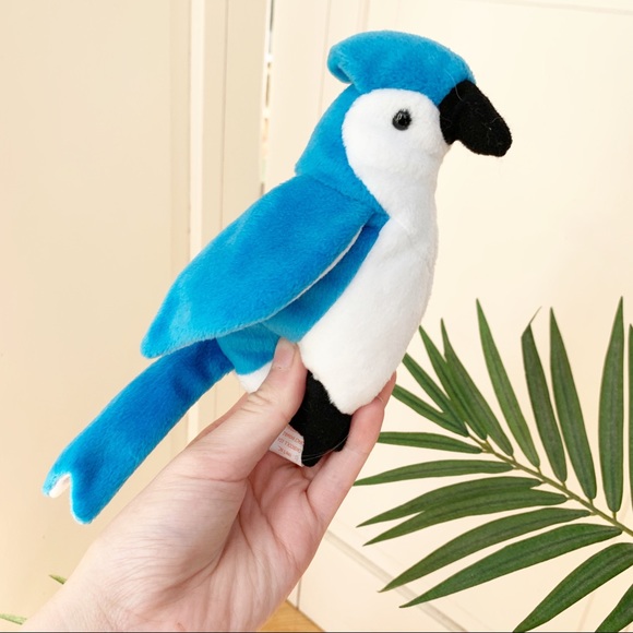 Ty Other - Vintage 1998 Beanie Baby Rocket the Blue Jay Bird, Rare Beanie Baby